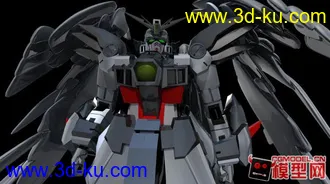 用了个机器人模型，测试一下材质！的图片