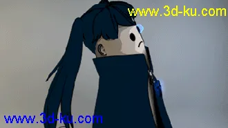 3D打印模型自制-歪头黑岩的图片