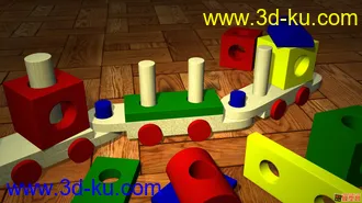 3D打印模型积木的图片