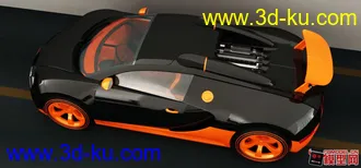 3D打印模型布加迪威 maya渲染  感觉一般   maya汽车下载的图片