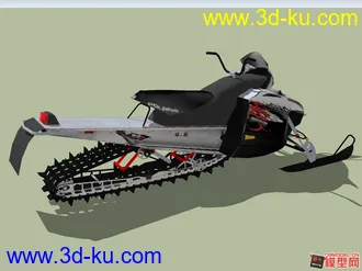 3D打印模型一辆雪地车的图片