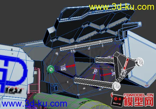 高达0083中的RX-78GP03D石斛兰（颜色贴图+法线贴图）模型的图片2