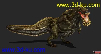 怪物猎人3_恐暴龙_次世代模型(Monster Hunter 3)的图片