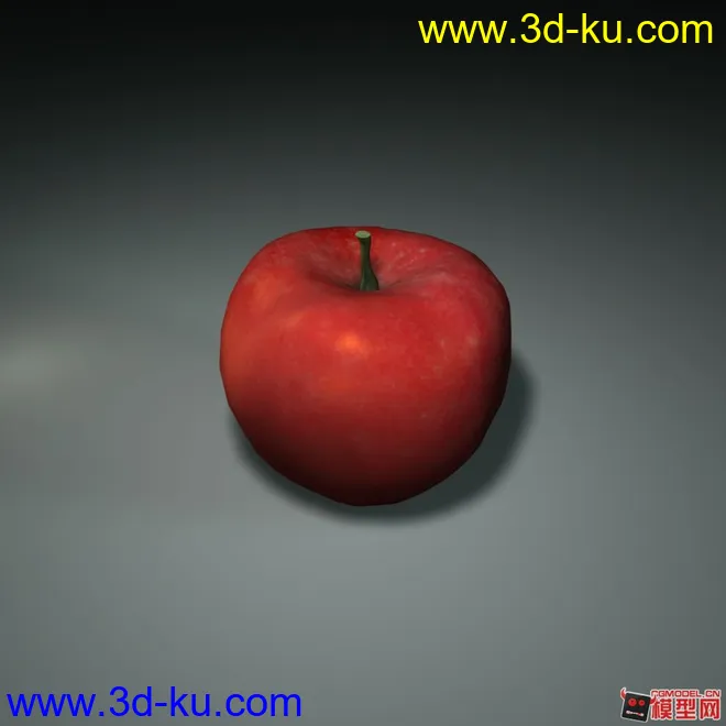 苹果 红苹果 maya模型的图片1
