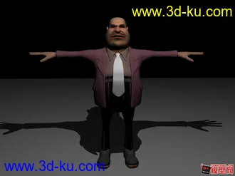 3D打印模型正在制作的动画voodoo动画角色。的图片