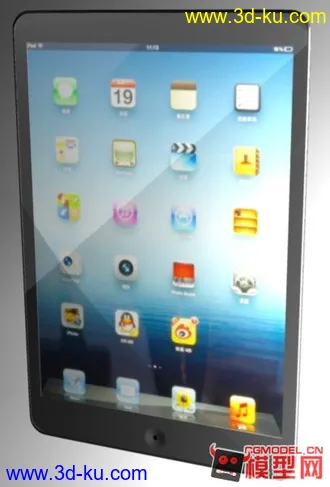 3D打印模型苹果 平板的图片