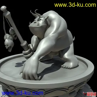 3D打印模型牛头怪的图片