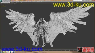 3D打印模型网游 角色的图片