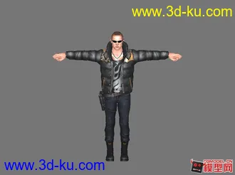生化危机6，游戏角色模型（Jake和Sherry）的图片