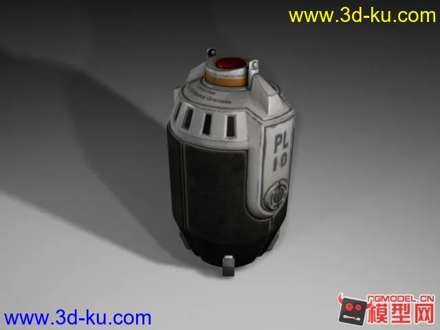未来 手榴弹 高级武器 maya 模型的图片1