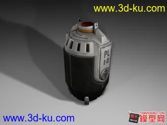 3D打印模型未来手榴弹的图片