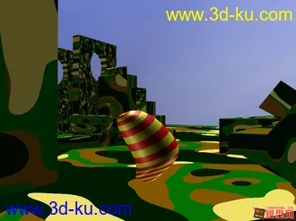 3D打印模型小球大冲关的图片