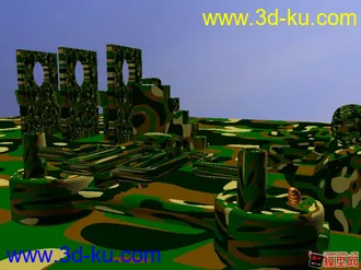 3D打印模型小球大冲关的图片