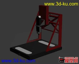 3D打印模型数控铣床的图片