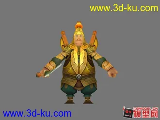 3D打印模型卡通人物一个的图片