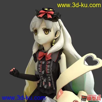 3D打印模型BLENDER cycle  mayu model的图片