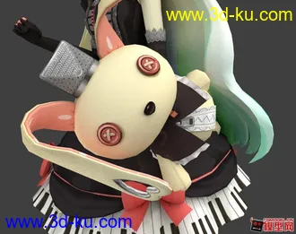 3D打印模型BLENDER cycle  mayu model的图片