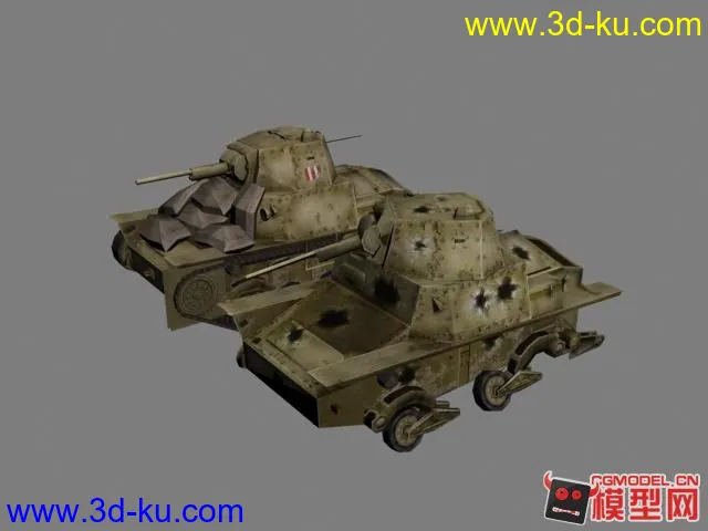坦克战车战机模型的图片12