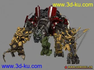 3D打印模型变形金刚2-大力神的图片