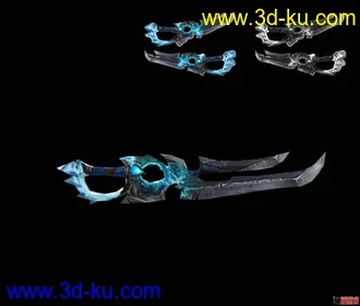 3D打印模型魔兽世界兵器的图片