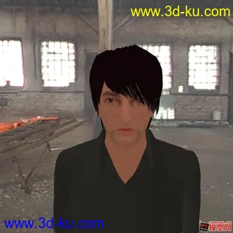 3D打印模型原创现代人物半身像的图片