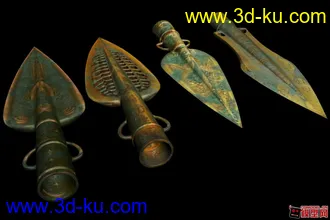 3D打印模型古代箭头的图片