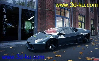 3D打印模型兰博基尼 雷文顿的图片