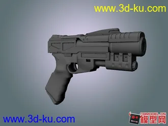 3D打印模型手枪的图片