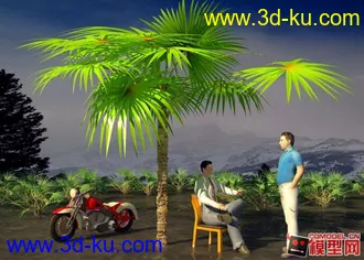 3D打印模型树下的图片
