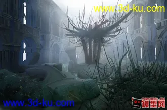 3D打印模型原创_CG场景_古代，带灯光、材质球、历史步骤_MAX8的图片