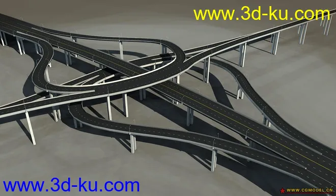 环形高架桥模型的图片1