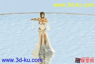 3D打印模型原创_写实女角色，带绑定，动作，材质球，渲染，动画，视频_MAX8的图片