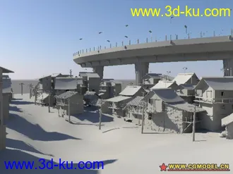 3D打印模型场景,有战斗机的图片