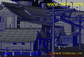 3D打印模型场景,有战斗机的图片