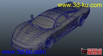 3D打印模型跑车的图片