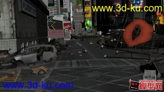 3D打印模型一个完整的战争场景，带材质，镜头，绑定……的图片