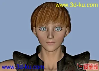 3D打印模型Daz3D转换人物高模max（带骨骼+动作+贴图）的图片