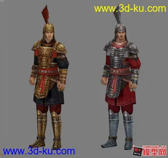 3D打印模型古代士兵的图片