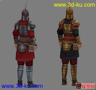3D打印模型古代士兵的图片