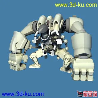 3D打印模型猩猩机器人的图片