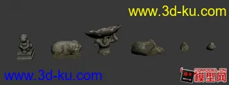 3D打印模型一些游戏场景的图片