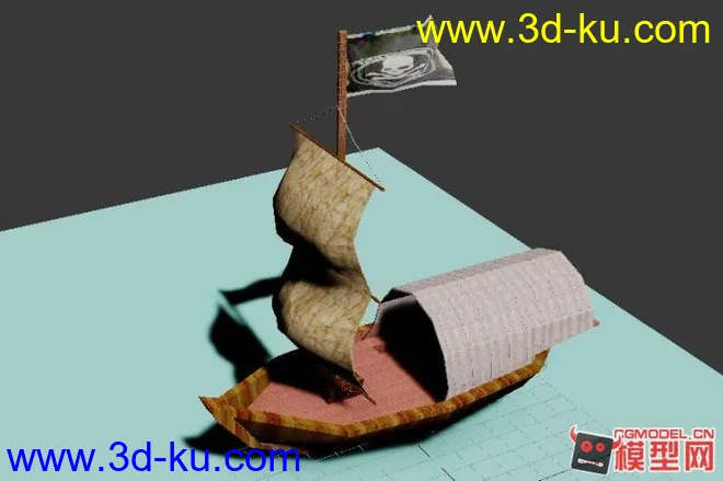 古代船模型的图片1