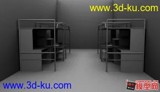 3D打印模型宿舍的图片