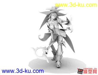 3D打印模型女巫的图片