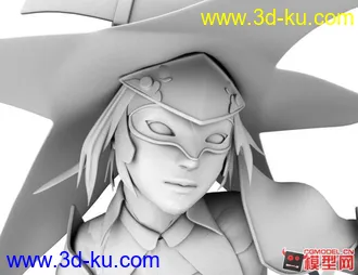 3D打印模型女巫的图片