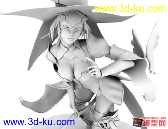 3D打印模型女巫的图片