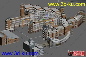 3D打印模型建筑动画用的图片