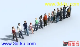 3D打印模型建筑动画必杀人物的图片
