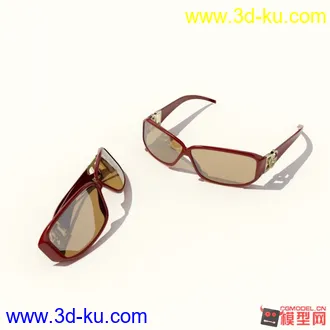 3D打印模型皮包鞋子眼镜的图片