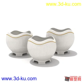 3D打印模型吃饭喝茶用品的图片